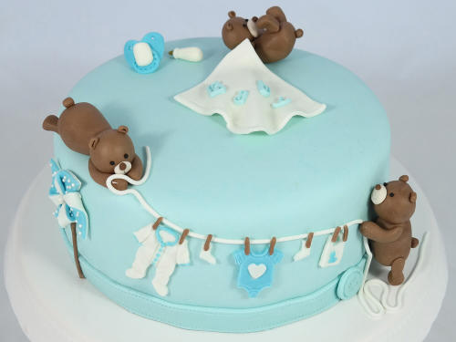 Babyparty Torte Junge
